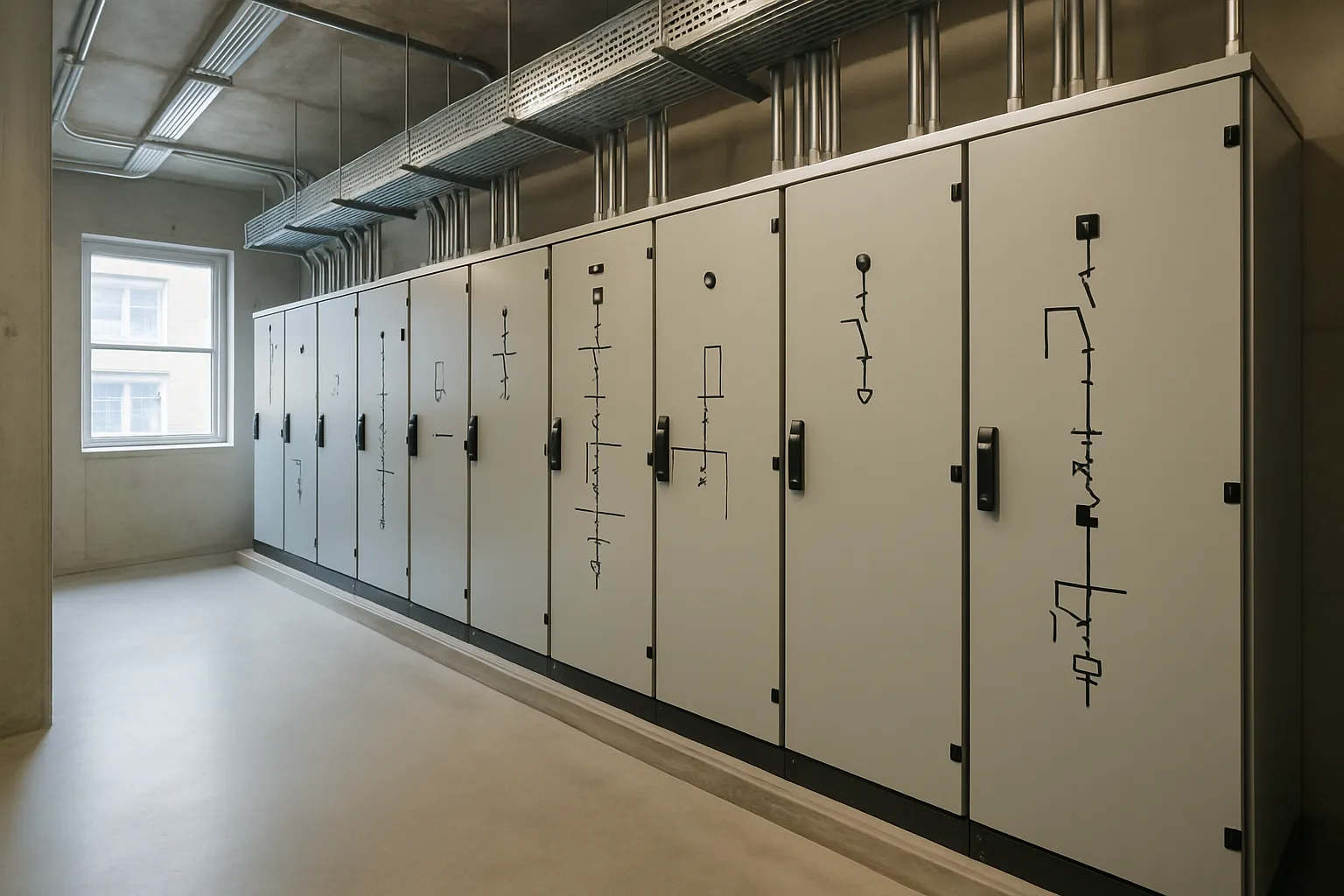 Sala eléctrica de condominio